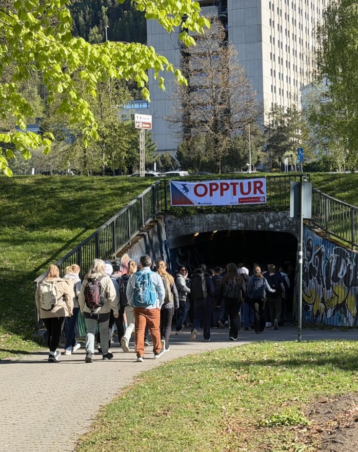 Bilde: Opptur for 1300 åttendeklassinger