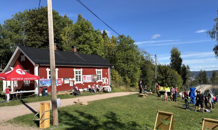 Bilde: Kom deg ut-dagen ved Blektjern