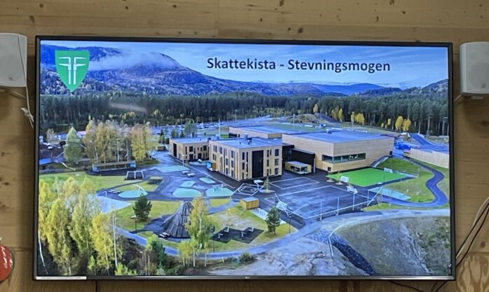 Bilde: Studietur til Flesberg skole